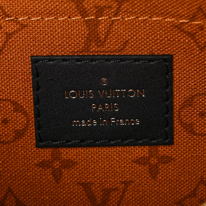 Louis Vuitton Monogram Giant Crafty Neverfull MM GM Pochette Creme Caramel 6 of 8