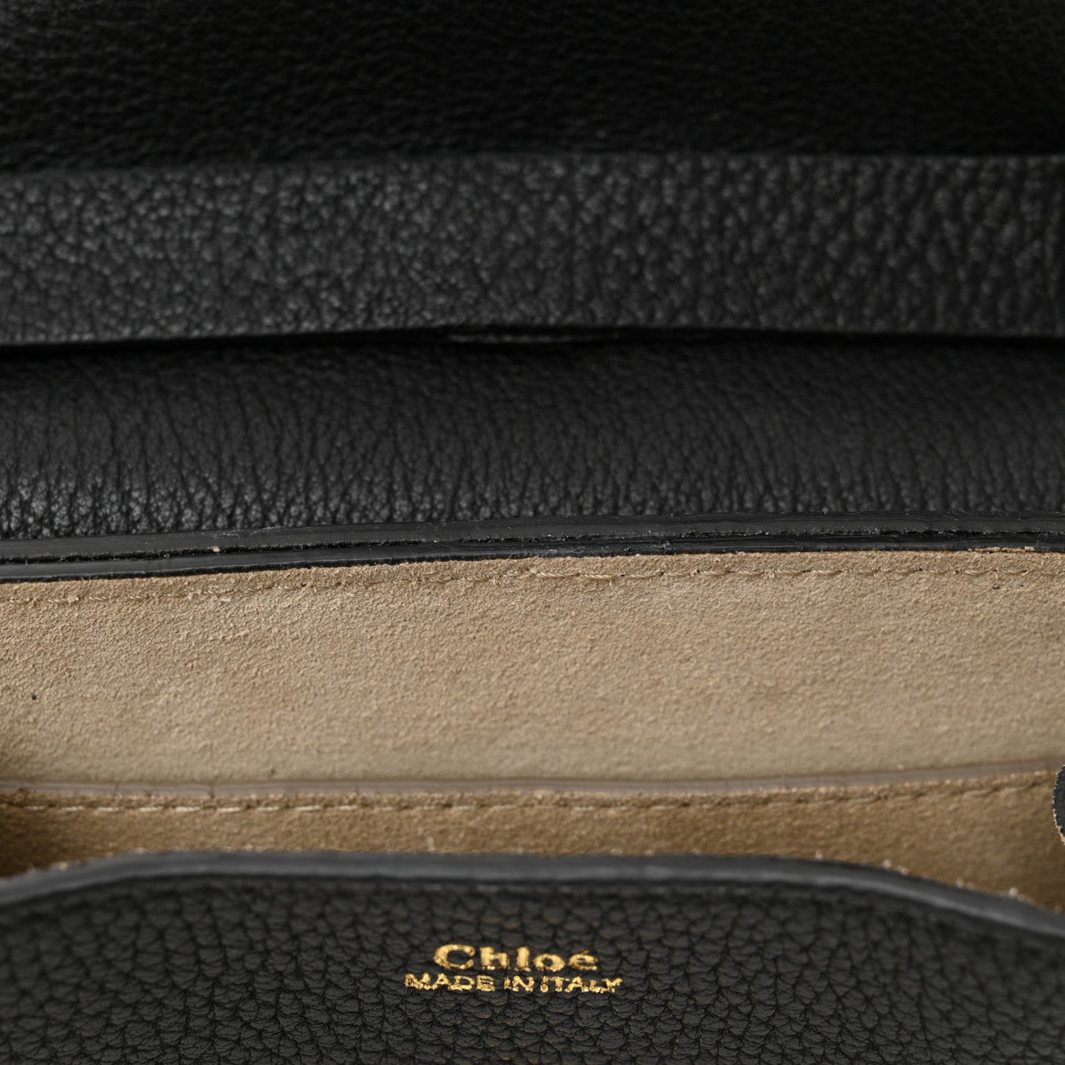 Chloe Grained Lambskin Mini Drew Shoulder Bag Black 10 of 11