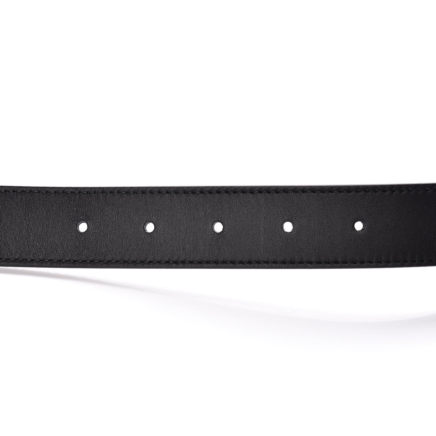 Gucci Calfskin Double G 30mm Belt 100 40 Black 5 of 7