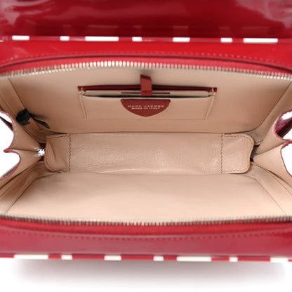 Marc Jacobs Patent Resin Printed Camera Bag Red White 4 of 4