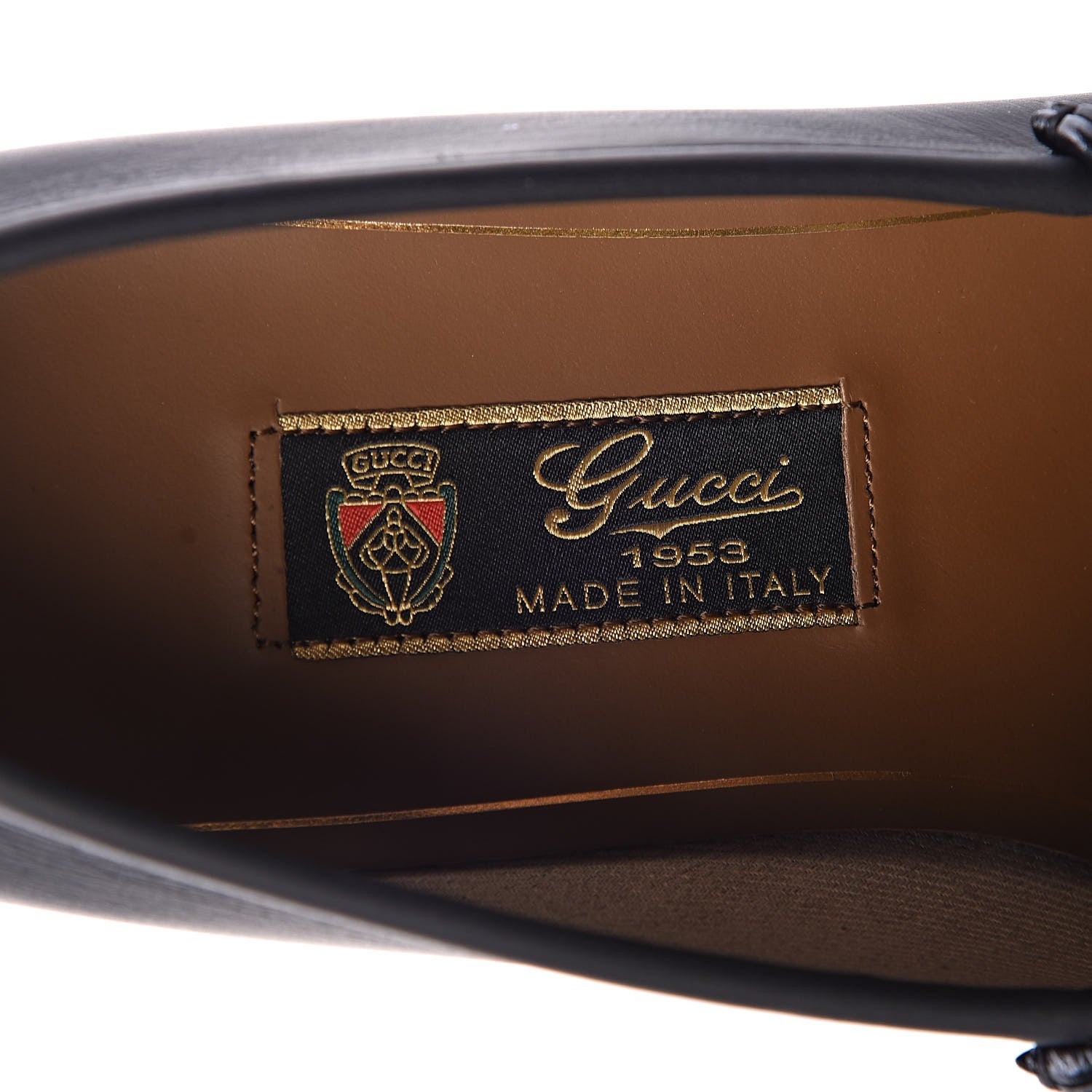 Gucci Calfskin Mens 1953 Horsebit Loafers 7 Black 6 of 9