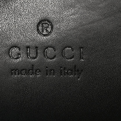 Gucci GG Supreme Monogram Web Shoulder Bag Black Grey 6 of 9