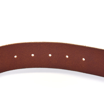 Gucci Faded Calfskin Double G 40mm Belt 95 38 Cuir 10 of 12