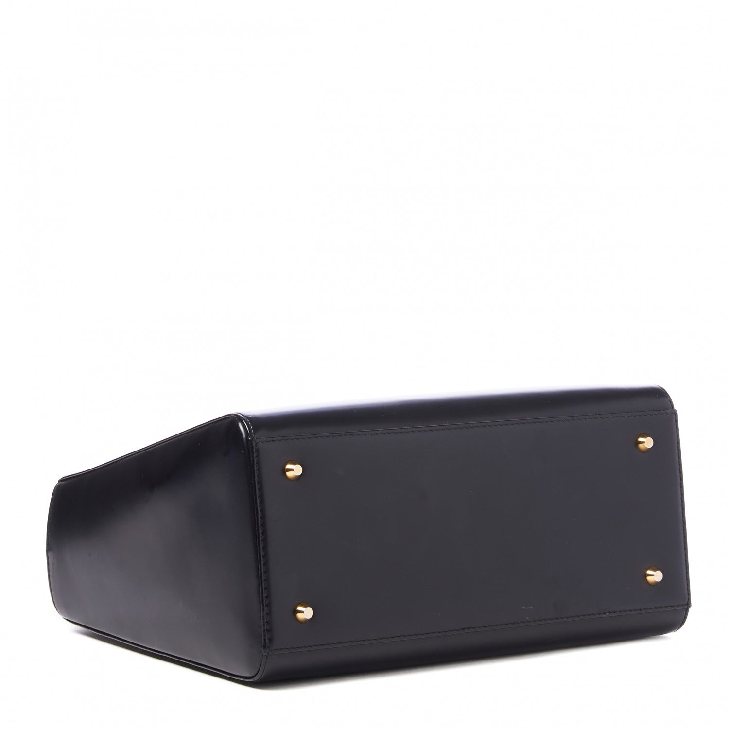 Christian Dior Glazed Calfskin Medium Lady Dior Black 3 of 7