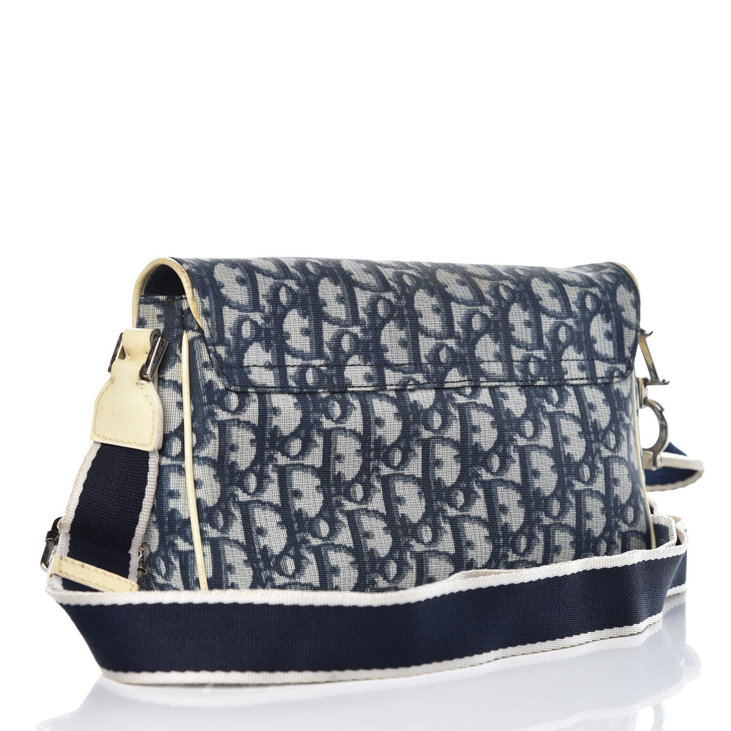 Monogram Messenger Bag Blue