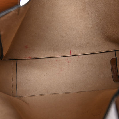 Stella McCartney Eco Alter Nappa East West Perforated Tote Brown 6 of 9