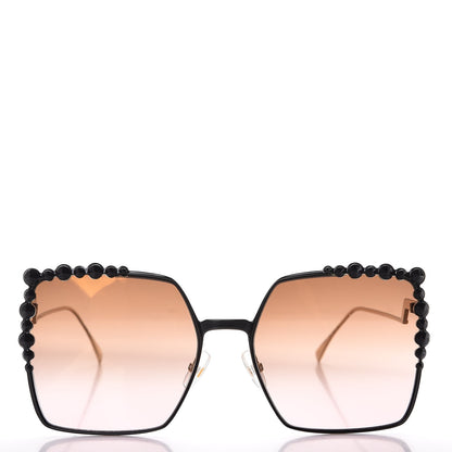Fendi Square Dots Sunglasses FF 0259/S Black 2 of 7