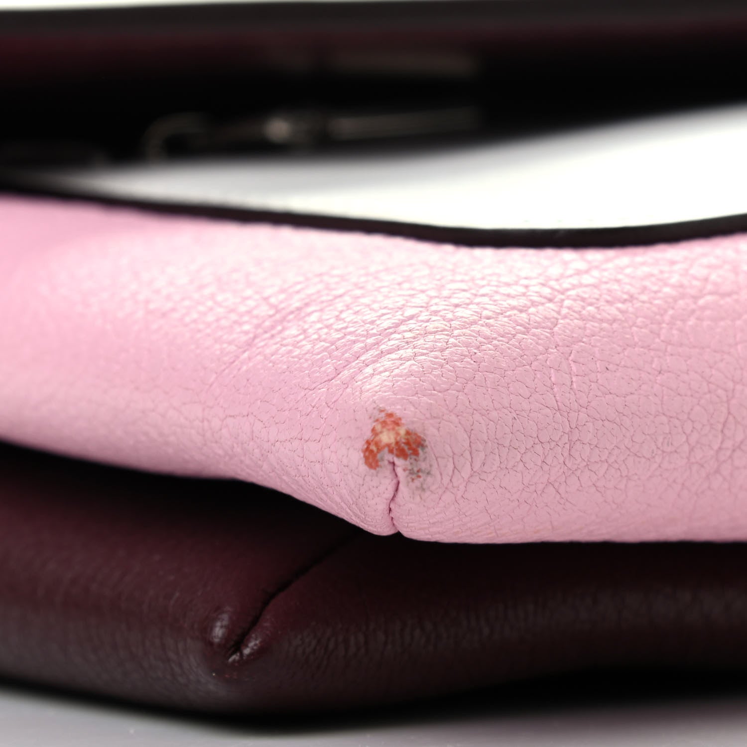 Givenchy Calfskin Duetto Crossbody Bag Burgundy Pink 4 of 11