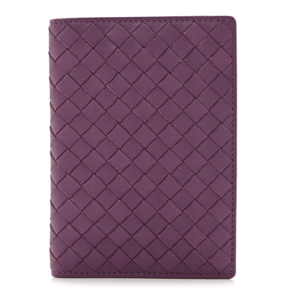 Bottega Veneta Nappa Intrecciato Passport Case Corot 1 of 6