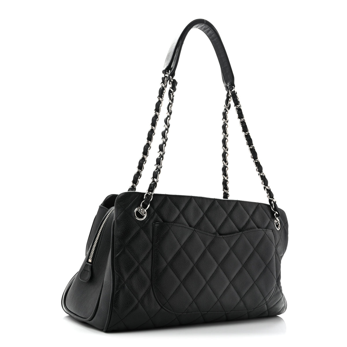 Chanel Caviar Quilted Shopping Tote Black 3 of 13