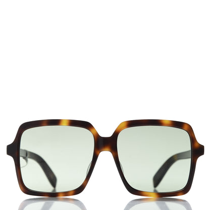 Saint Laurent Oversized SL174/F Sunglasses Tortoise 2 of 8