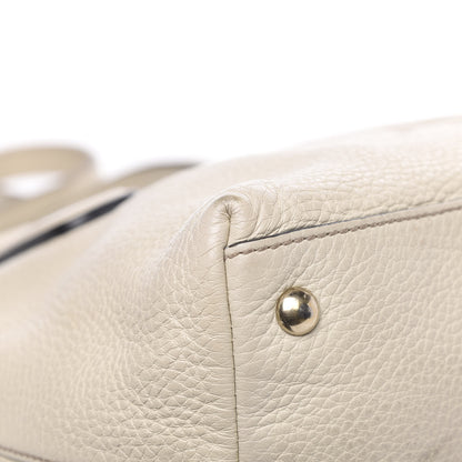 Gucci Cellarius Calfskin Small Soho Top Handle Satchel Off White 9 of 18