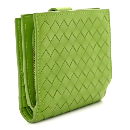 Bottega Veneta Nappa Intrecciato Bifold Zip Wallet Mela 3 of 10