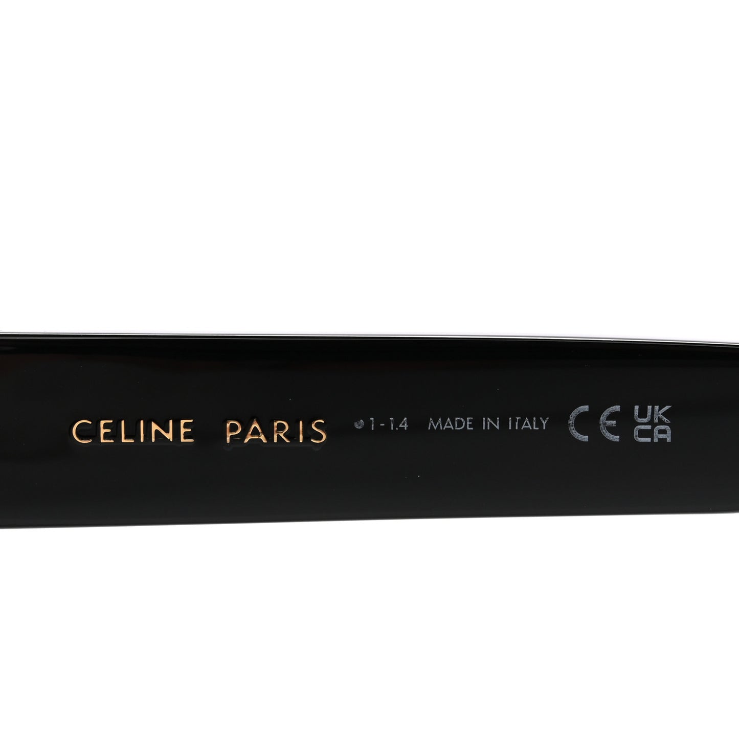 Acetate Triomphe 01 Sunglasses CL 40238U Black