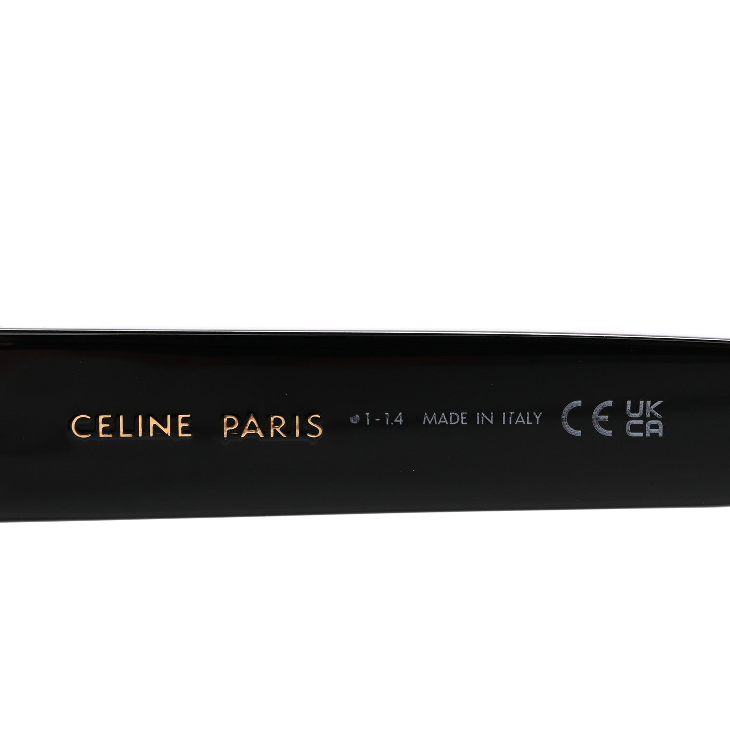 Celine Acetate Triomphe 01 Sunglasses CL 40238U Black 6 of 7