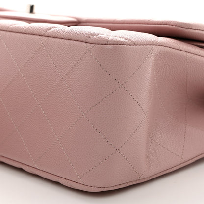 Chanel Caviar Quilted Jumbo Double Flap Light Purple 10 of 10