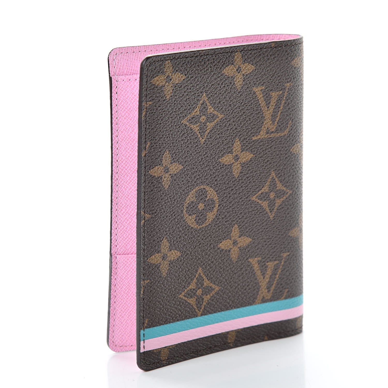 Louis Vuitton Monogram 2016 Christmas Animation Passport Cover Rose Ballerine 3 of 8