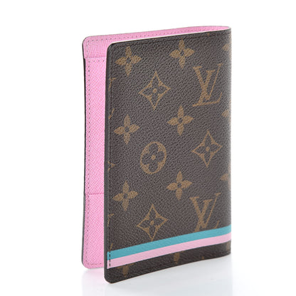 Louis Vuitton Monogram 2016 Christmas Animation Passport Cover Rose Ballerine 3 of 8