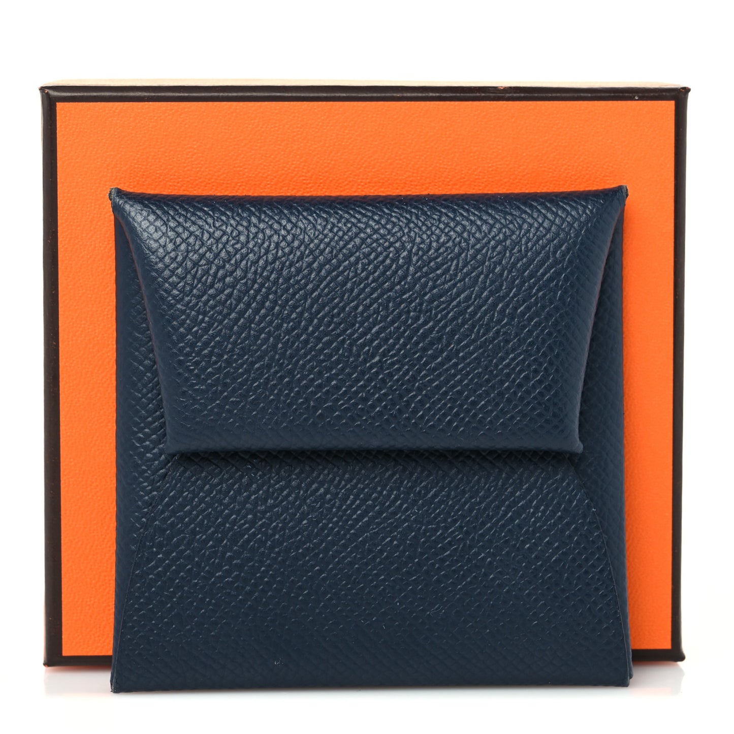 Epsom Verso Bastia Coin Purse Bleu Indigo Vert Amande