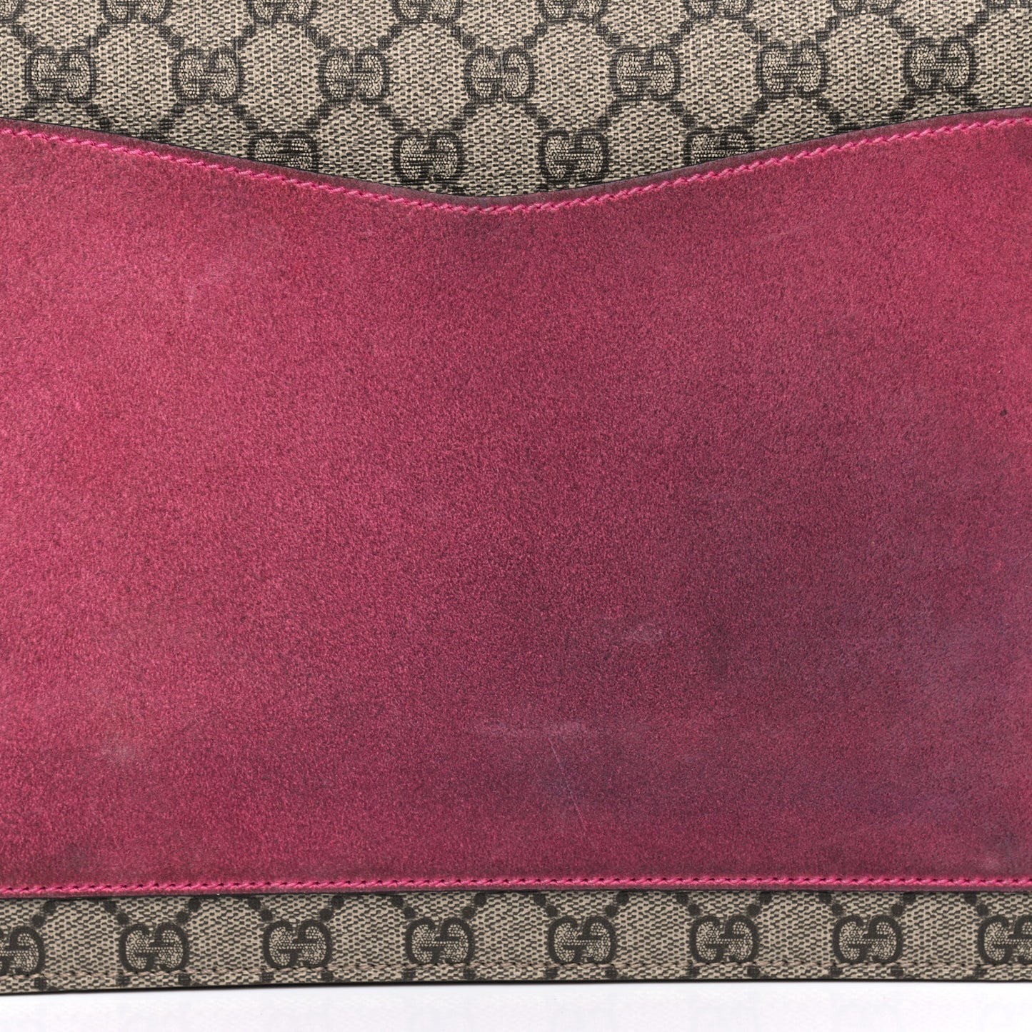 GG Supreme Monogram Suede Pierced Heart Embroidered Medium Dionysus Shoulder Bag Beige Ebony Pink Tropical Flower
