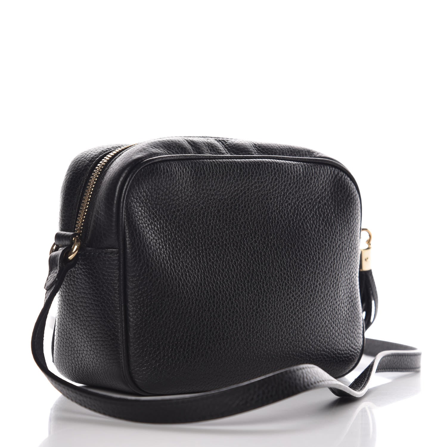 Gucci Pebbled Calfskin Small Soho Disco Bag Black 4 of 8