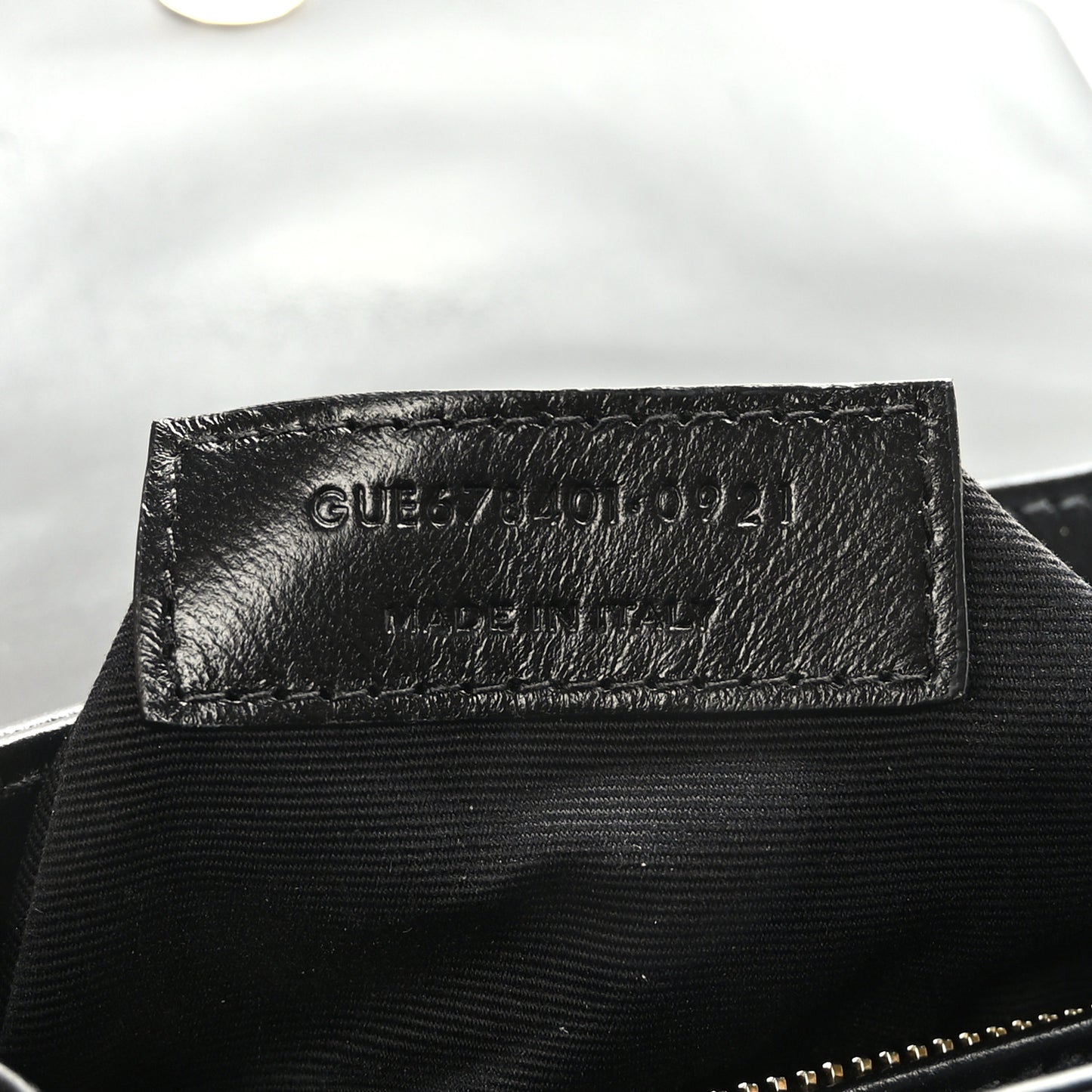 Calfskin Y Quilted Monogram Toy Loulou Crossbody Bag Black
