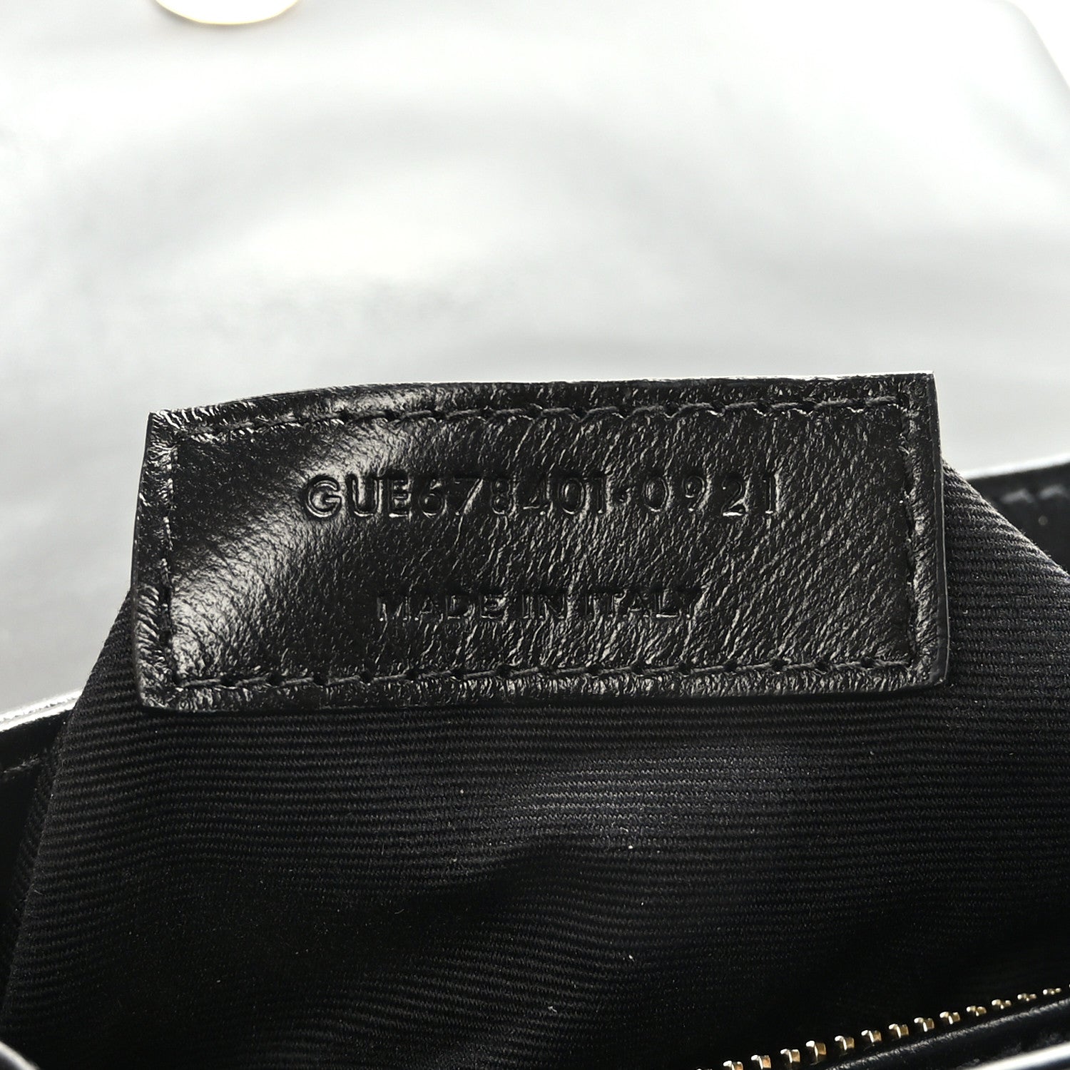 Saint Laurent Calfskin Y Quilted Monogram Toy Loulou Crossbody Bag Black 7 of 10