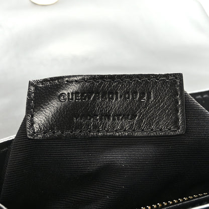 Saint Laurent Calfskin Y Quilted Monogram Toy Loulou Crossbody Bag Black 7 of 10