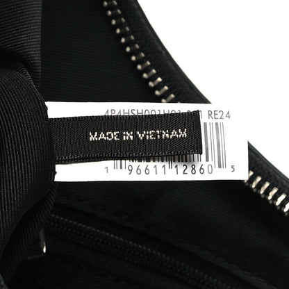 Marc Jacobs Crinkled Calfskin Crusier Crescent Bag Black 7 of 10