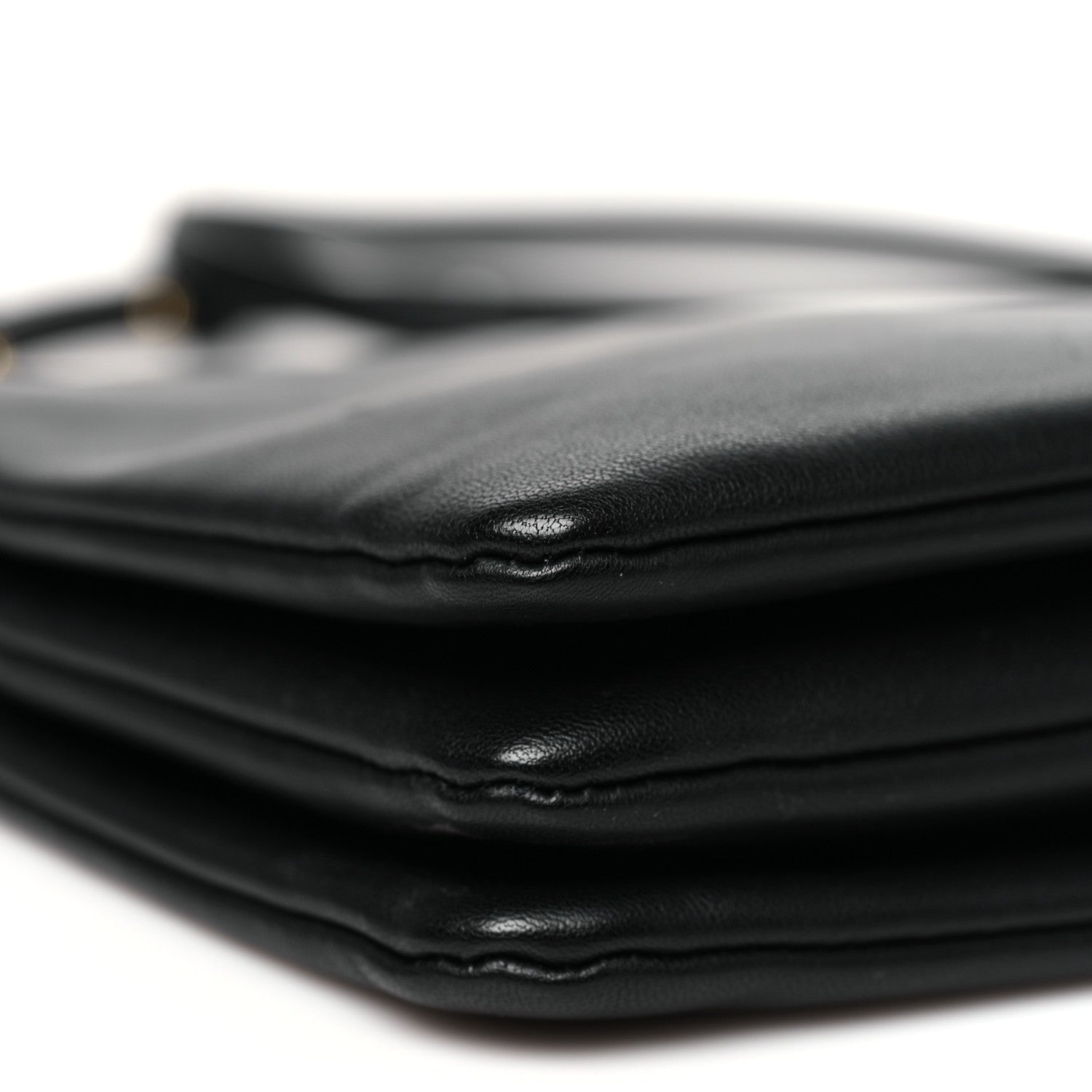 Celine Lambskin Small Trio Crossbody Bag Black 10 of 12