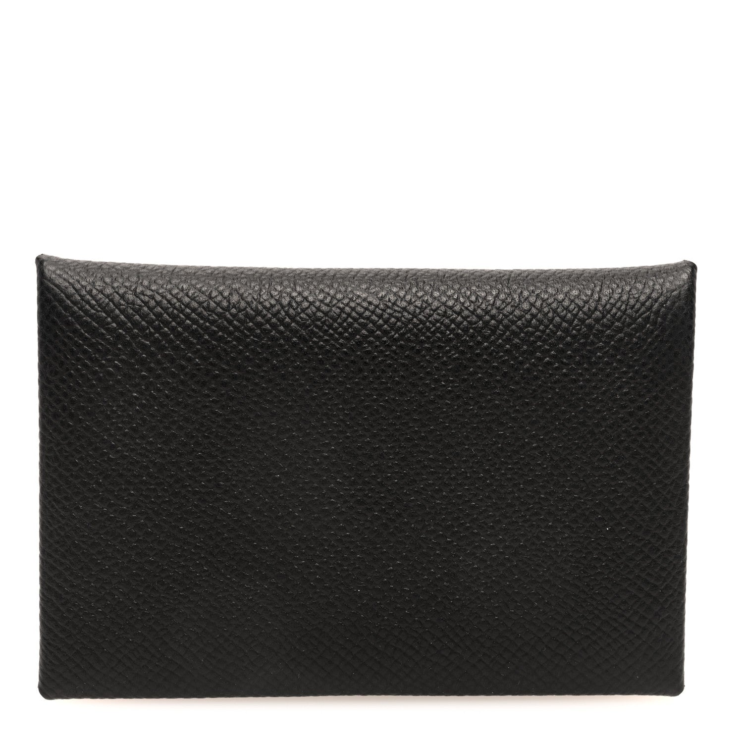 Hermes Epsom Calvi Card Case Black 1 of 7