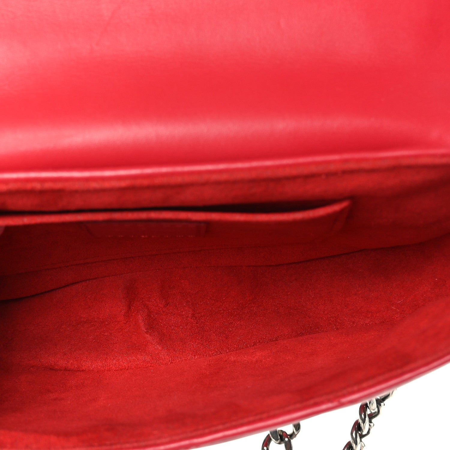 Louis Vuitton Calfskin Love Lock New Wave Chain MM Scarlet 5 of 8