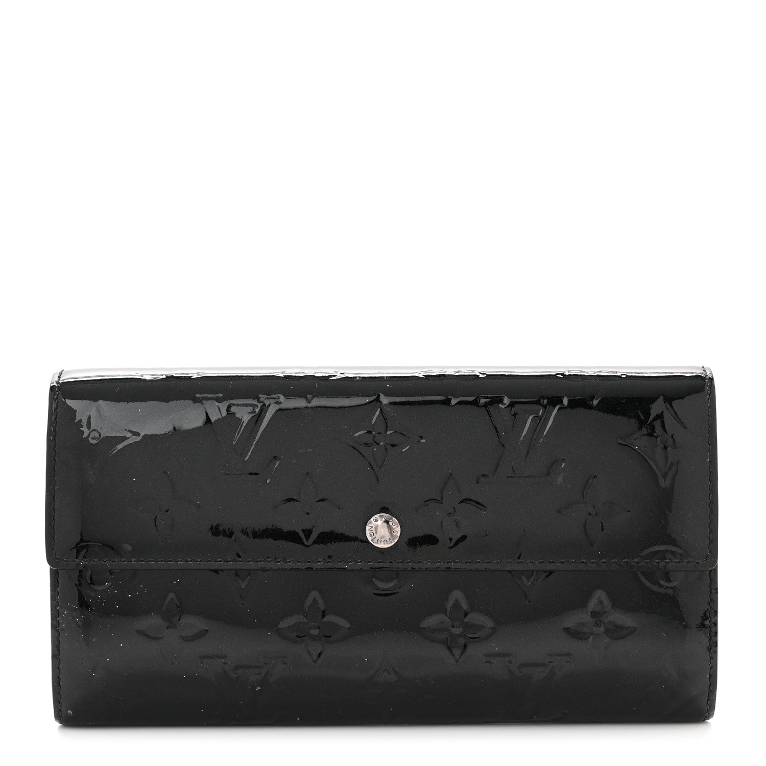 Louis Vuitton Vernis Sarah Wallet Blue Infini 1 of 6