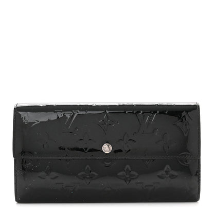 Louis Vuitton Vernis Sarah Wallet Blue Infini 1 of 6
