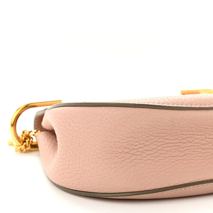 Chloe Grained Lambskin Mini Drew Shoulder Bag Misty Rose 8 of 11