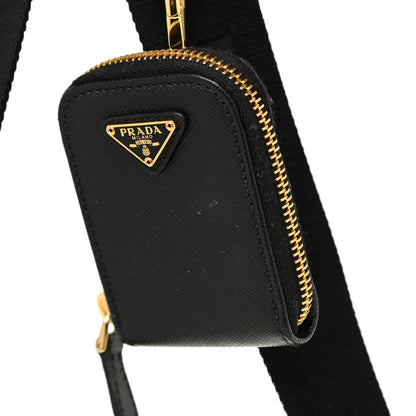 Prada Saffiano Lux Re-Edition 2005 Shoulder Bag Black 9 of 12