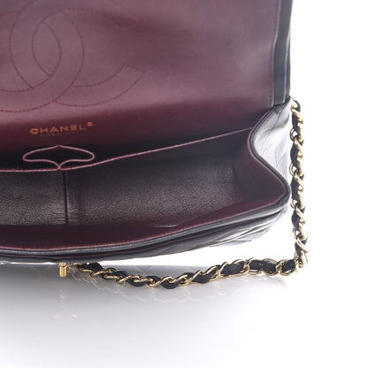 Chanel Lambskin Quilted Jumbo Double Flap Black 5 of 11