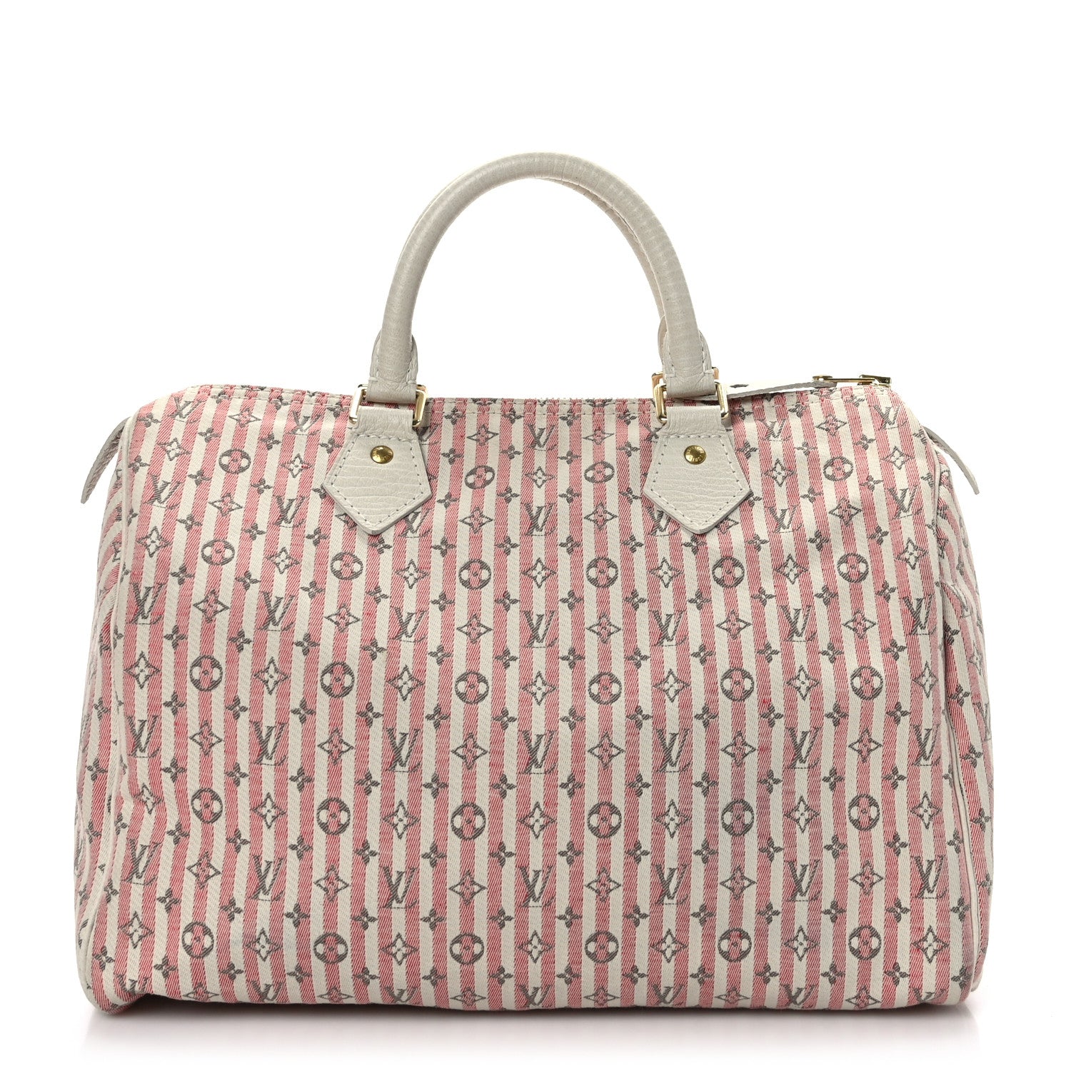 Louis Vuitton Mini Lin Croisette Speedy 30 Rouge 1 of 10