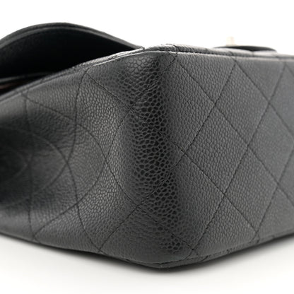 Chanel Caviar Quilted Jumbo Double Flap Black 9 of 12