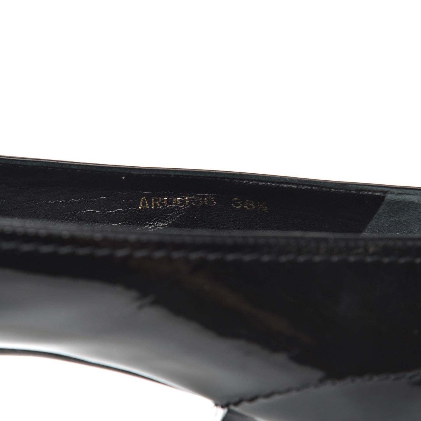 Patent Fringe Pumps 38.5 Black