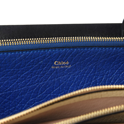 Chloe Calfskin Large Charlotte Tote Majesty Blue 8 of 10