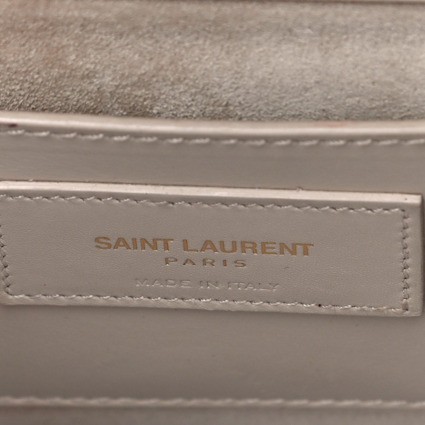 Smooth Calfskin Medium Classic Monogram Kate Tassel Satchel Nude Powder