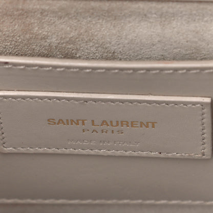 Saint Laurent Smooth Calfskin Medium Classic Monogram Kate Tassel Satchel Nude Powder 6 of 13