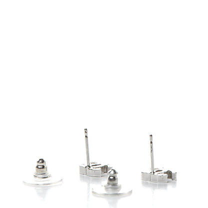 Chanel Metal CC Earrings Silver 3 of 4