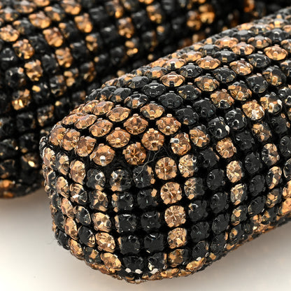 Alexander Wang Crystal Mesh Tiger Beiress Wristlet Black Multicolor 8 of 8