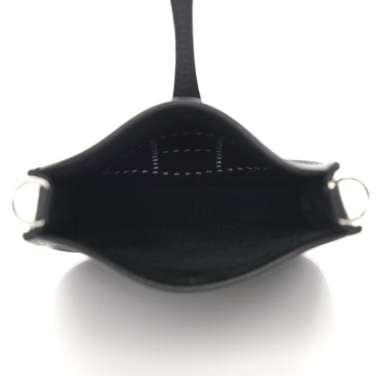 Hermes Taurillon Clemence Evelyne TPM Black 5 of 11