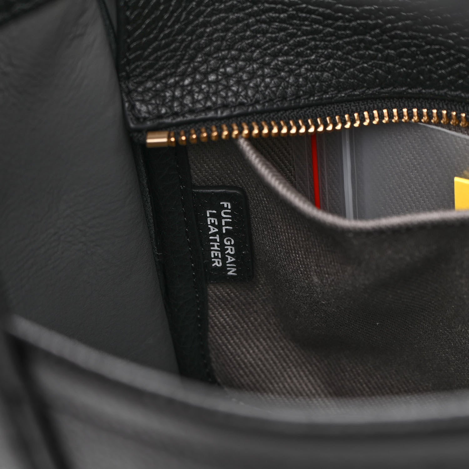 Marc Jacobs Grained Calfskin Small The Tote Bag Black 7 of 9