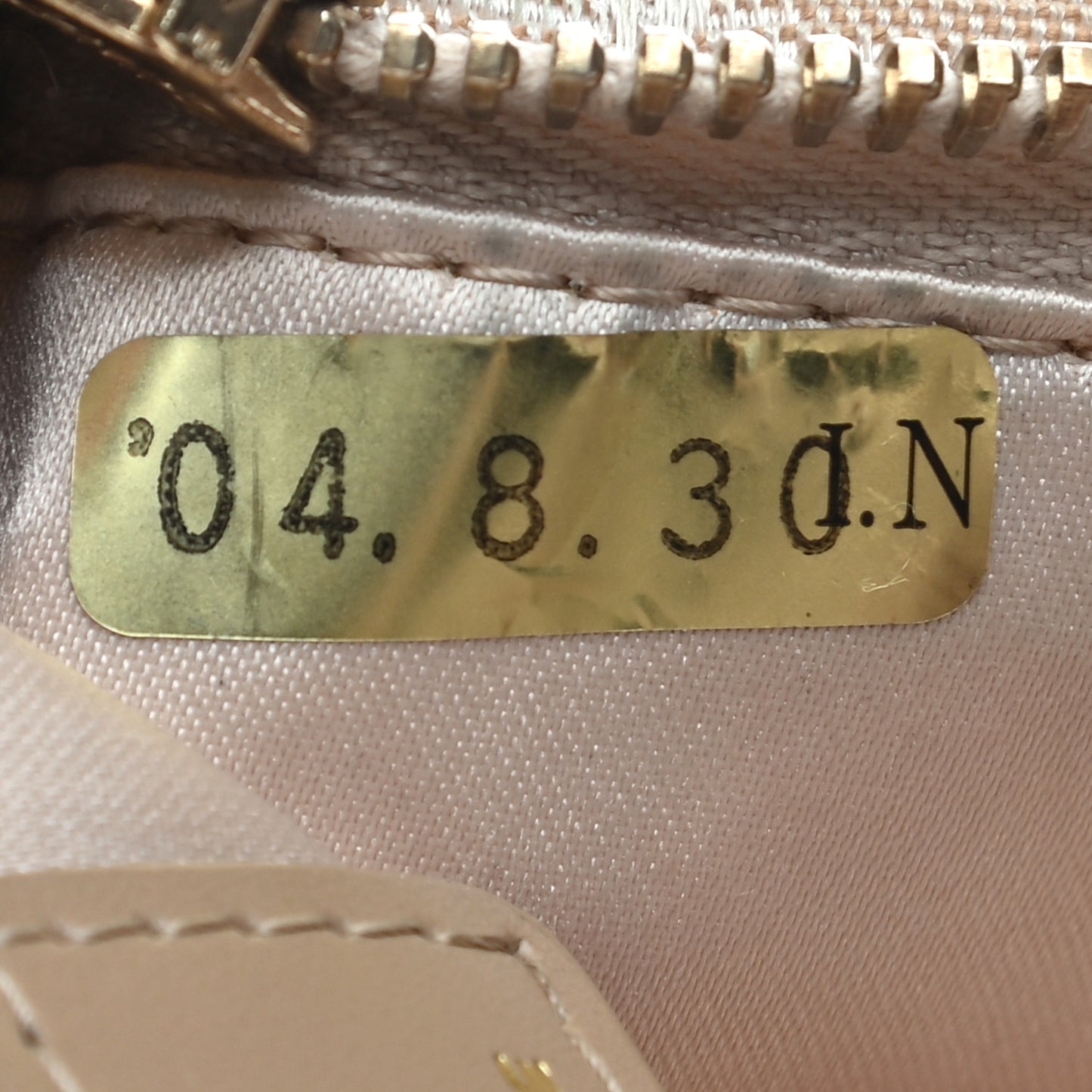 Nylon Travel Pouch Beige