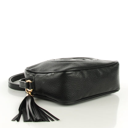 Gucci Pebbled Calfskin Small Soho Disco Bag Black 4 of 6