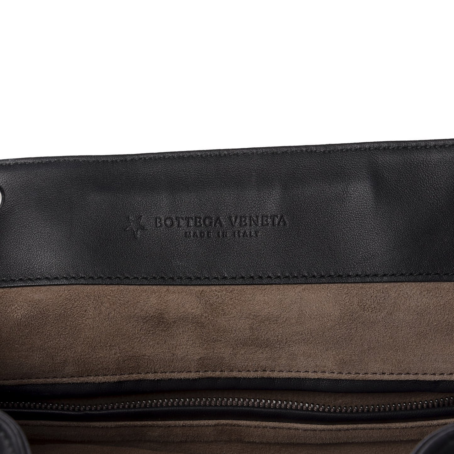 Nappa Intrecciato Backpack Black